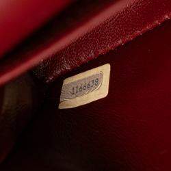 Pre Owned Chanel Black Medium Classic Lambskin Double Flap