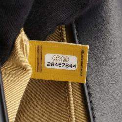 Pre Owned Chanel Embossed Graffiti Boy Leather Shoulder Bag