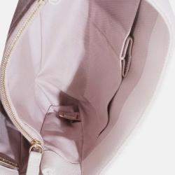 Pre Owned Chanel Light Purple Quilted Caviar Medium Coco Top Handle Bag