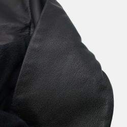 Pre Owned Chanel Shoulder Bag Coco Mark Girl Lambskin Black