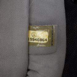 Pre Owned Chanel Navy Blue Medium Caviar French Riviera Flap