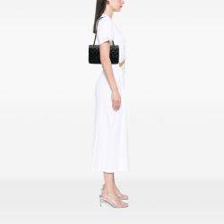 Pre Owned Chanel Black Medium Classic Caviar Double Flap