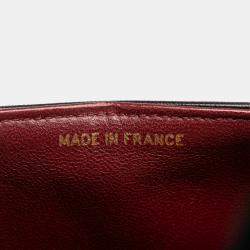 Pre Owned Chanel Black Small Classic Lambskin Double Flap