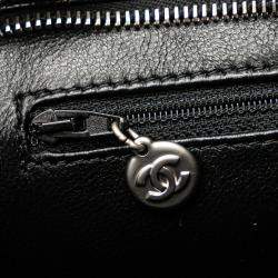 Pre Owned Chanel Black Caviar Medallion Tote