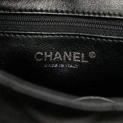 Pre Owned Chanel Black Caviar Medallion Tote