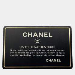 Pre Owned Chanel Matelasse W Flap W Black Caviar Leather Chain Shoulder Bag  23