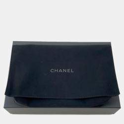 Pre Owned Chanel Matelasse Chain shoulder Bag Black Caviar Leather Size 20