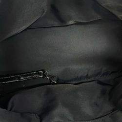 Pre Owned Chanel Paris-Biarritz Tote Black Coating Canvas Leather Size PM