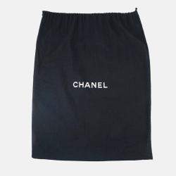 Pre Owned Chanel Paris-Biarritz Tote Black Coating Canvas Leather Size PM