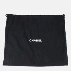 Pre Owned Chanel 2.55 Chocolate Bar Chain shoulder Black Felt