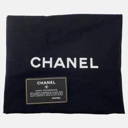 Pre Owned Chanel Coco Cocoon Tote Bag Black Nylon Size Small
