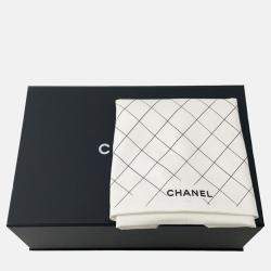 Pre Owned Chanel Matelasse Chain shoulder Bag Black/White/Pink Tweed Lambskin Sequins Size 25