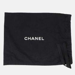 Pre Owned Chanel Coco First Chain shoulder Bag Black Caviar Leather
