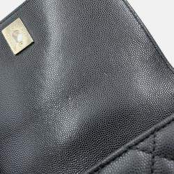 Pre Owned Chanel Coco Handle 2Wayhandbag Black Caviar Leather Size Xxs