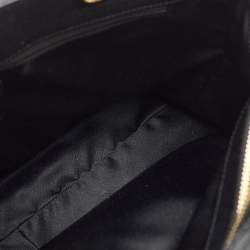 Pre Owned Chanel Black Quilted Caviar Leather GST Grand Shopping Tote