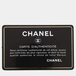 Pre Owned Chanel Chain Shoulder Bag Coco Mark Lambskin