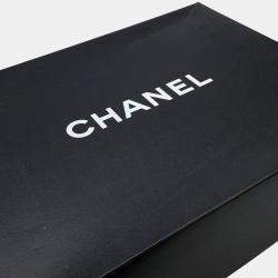 Pre Owned Chanel Matelasse Coco Mark Tote Bag Pst Black