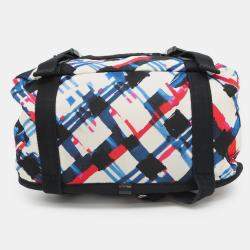 Pre Owned Chanel Airline Multicolor Nylon Coco Mark Backpack