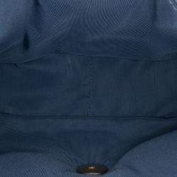 Pre Owned Chanel Blue Medium Lambskin 19 Flap