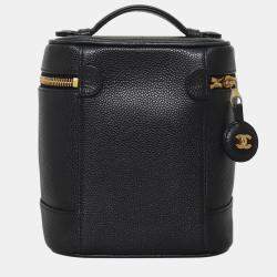 Pre Owned Chanel Vintage Vanity Cosmetic Bag