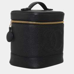 Pre Owned Chanel Vintage Vanity Cosmetic Bag