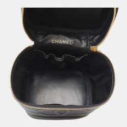 Pre Owned Chanel Vintage Vanity Cosmetic Bag