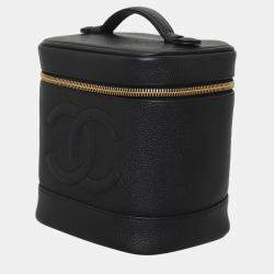 Pre Owned Chanel Vintage Vanity Cosmetic Bag