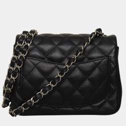 Pre Owned Lambskin Mini Flap Bag