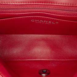 Pre Owned Chanel Mini Rectangular Classic Patent Single Flap