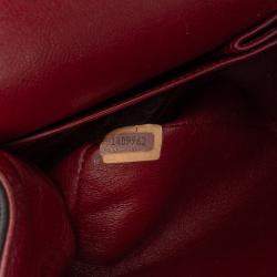Pre Owned Chanel Black Small Classic Lambskin Double Flap