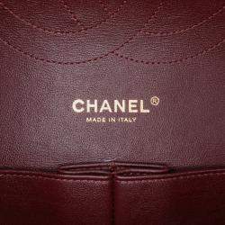 Pre Owned Chanel Black Jumbo Classic Lambskin Double Flap