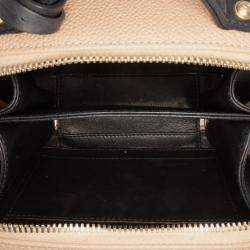 Pre Owned Chanel Brown Small Caviar CC Filigree Vanity Case