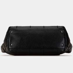 Pre Owned Chanel Black Caviar Choco Bar Tote