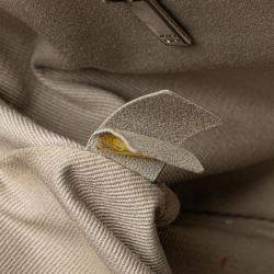 Pre Owned Chanel Red Jumbo Caviar Easy Flap Bag