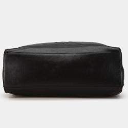 Pre Owned Chanel Black CC Lambskin Chain Tote