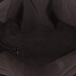 Pre Owned Chanel Black Medium Calfskin Boy Reverso Shopping Tote