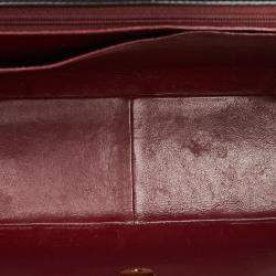 Pre Owned Chanel Black Maxi XL Classic Lambskin Single Flap