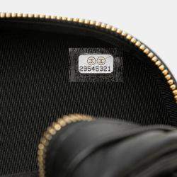 Pre Owned Chanel CC Quilted Octagon Lambskin Leather Camera Bag