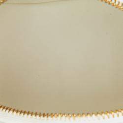 Pre Owned Chanel White Métiers d'Art CC Quilted Lambskin Box with Top Handle Bag