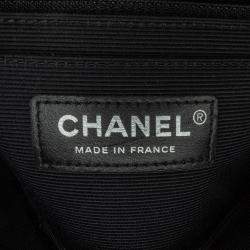 Pre Owned Chanel White Mini Rectangular Classic Ribbon Tweed Double Flap