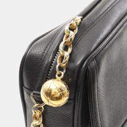 Pre Owned Chanel Coco Mark Chain Crossbody Shoulder Bag Ghw