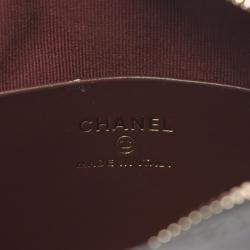 Pre Owned Chanel Matelasse Camera Shoulder Bag Grained Calfskin Black Cc