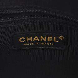 Pre Owned Chanel Matelasse Shoulder Hand Bag Leather Black