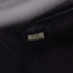 Pre Owned Chanel Jumbo Matelasse 30 Chain Shoulder Bag Leather Black