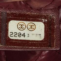 Pre Owned Chanel Multicolor Leather Colorblock O Case Zip Pouch