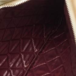 Pre Owned Chanel Multicolor Leather Colorblock O Case Zip Pouch