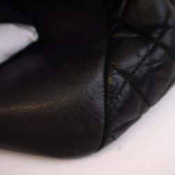 Pre Owned Chanel Large Lambskin Mademoiselle Bowling Bag