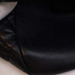 Pre Owned Chanel Large Lambskin Mademoiselle Bowling Bag