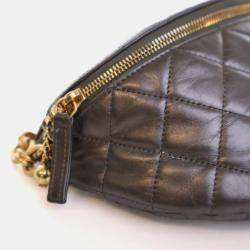 Pre Owned Chanel Aged Calfskin Waist Bag