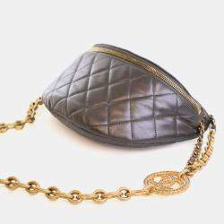 Pre Owned Chanel Aged Calfskin Waist Bag